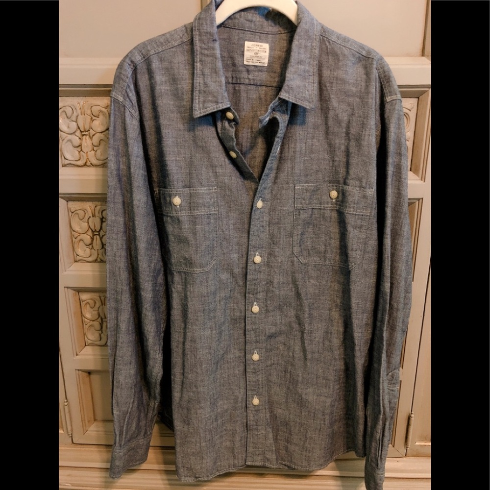J crew button down shirt